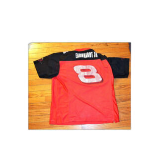 Earnhardt Jr Pullover Mesh T Shirt Red Black No Tag Nascar Budweiser